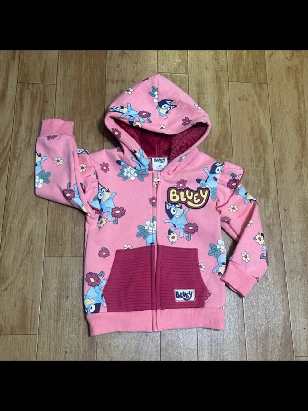 Bluey Hoodie 4T